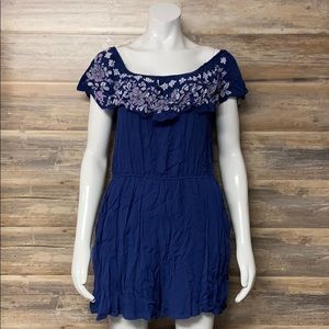 BONGO Off the Shoulder Rayon Romper NWT